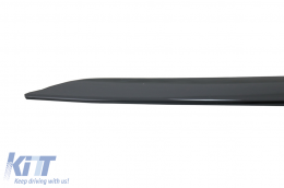 Front Bumper Lip suitable for Mercedes E-Class W213 S213 C238 (2016-2019) Sport Look-image-6083346