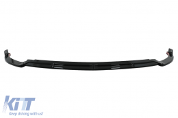 image-10-Front Bumper Lip suitable for Mercedes E-Class W213 S213 C238 A238 Facelift (2020-Up) Piano Black