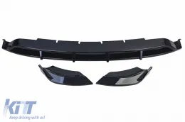 Front Bumper Lip suitable for Mercedes GLC-Class SUV X254 Coupe C254 Sport Line (2022-up) GLC63 Design-image-6277835
