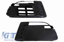 Front Bumper Lower Middle Grille suitable for VW Golf VI Golf 6 (2008-2013) with Fog Lamp Covers R20 Design-image-6072120