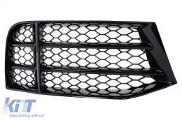 image-32-Front Bumper Lower RIGHT Side Grille suitable for Audi A5 8T (2007-2016) RS5 Design
