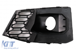 Front Bumper Lower Side Grille RIGHT Side suitable for Audi A5 F5 (2017-2019) Racing Look-image-6101167