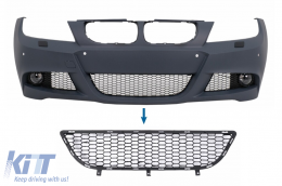 image-40-Front Bumper Middle Lower Grille suitable for BMW 3 series E90 E91 LCI (2008-2011) M-Tech