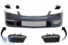 Front Bumper Parts suitable for Mercedes S-Class W221 (2005-2012) S63 S65 Design - FBPMBW221S65