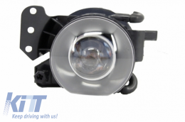 Front Bumper PDC 24mm with Fog Lights suitable for BMW 5 Series E60 E61 (2003-2007) M-Technik Design-image-6031684