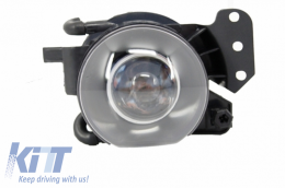 Front Bumper PDC 24mm with Fog Lights suitable for BMW 5 Series E60 E61 (2003-2007) M-Technik Design-image-6031685