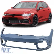 image-57-Front bumper pre-primed for VW Golf 8 GTI GTD R-Line 19-24