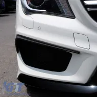 Front Bumper Side Flaps suitable for Mercedes-Benz CLA W117 13-17 With A Design Bumper Glossy Black 2 Pieces-image-6304158