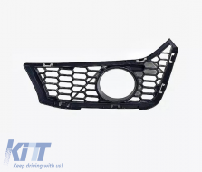 Front Bumper Side Grill suitable for BMW 3 F30 11-19 -///M3 ///M4- With Fog Lamp Hole Left 1 Piece