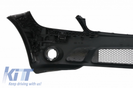 Front Bumper Side Skirts suitable for Mercedes C-Class W204 (2007-2012) C63 Design Without Fog Ligts-image-6041020