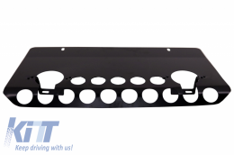 Front Bumper Skid Plate Off Road Package Under Run Protection suitable for Mercedes G-class W463 (1989-2017) Matte Black Edition - SPMBW463FBAMGMB