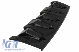 Front Bumper Skid Plate Protection suitable for Dacia Duster 4x4 / 4x2 (2010-2017) Piano Black-image-6052819