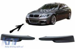 Front Bumper Splitters Spoiler suitable for BMW 3 Series E90 E91 LCI (09.2008-2011) M-Tech Look - FLSBME90LCIMT