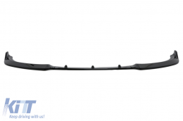 image-66-Front Bumper Spoiler Lip suitable for BMW 3 Series G20 G21 (2018-up) Sedan Touring Piano Black Add-On