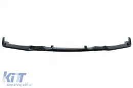 image-19-Front Bumper Spoiler Lip suitable for BMW 3 Series E90 E91 Non LCI (2004-2008) Limo Touring Piano Black Add-On