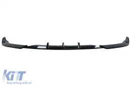 image-20-Front Bumper Spoiler Lip suitable for BMW 3 Series E92 E93 M3 (2006-2009) Coupe Cabrio Piano Black Add On