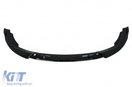 Front Bumper Spoiler Lip suitable for BMW 3 Series G20 Sedan G21 Touring (2018-2022) Piano Black-image-6105512