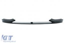 image-22-Front Bumper Spoiler Lip suitable for BMW 4 Series F32 Coupe F33 Cabrio F36 Grand Coupe (2013-03.2019) M Design Piano Black