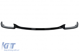 Front Bumper Spoiler Lip suitable for BMW 5 Series E60 E61 M5 OE Bumper (2003-2010) Piano Black