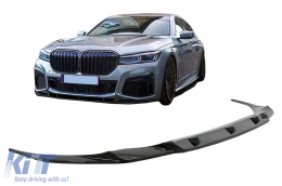 image-7-Front Bumper Spoiler Lip suitable for BMW 7 Series G11 G12 LCI M Sport (02.2019-up) Piano Black