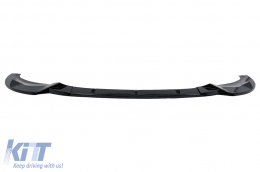 Front Bumper Spoiler Lip suitable for BMW X3 G01 X4 G02 (2018-2020) M Sport Piano Black - FBSBMG01MBT