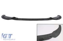 image-21-Front Bumper Spoiler Lip suitable for BMW X3 G01 X4 G02 (2018-2020) M Sport Carbon Film Coating