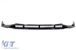 image-33-Front Bumper Spoiler Lip suitable for BMW X3 G01 X4 G02 (2018-2020)  Piano Black