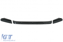 Front Bumper Spoiler Lip suitable for BMW X3M G01 X4M G02 (2018-2020) M Sport Carbon Look-image-6088352