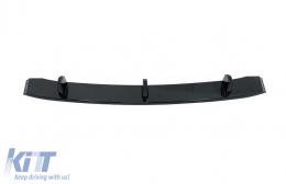 Front Bumper Spoiler Lip suitable for BMW X7 G07 LCI M Sport (2020-Up) Piano Black-image-6083865