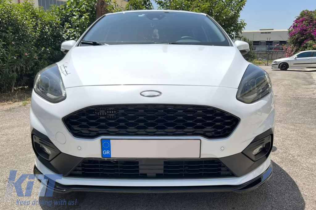 Front Bumper Spoiler Lip suitable for Ford Fiesta Mk8 ST / ST-Line