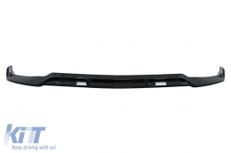 Front Bumper Spoiler Lip suitable for Mercedes C-Class W205 S205 A205 C205 Facelift (2019-2021) Piano Black