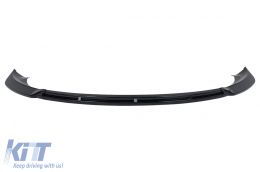 image-41-Front Bumper Spoiler Lip suitable for Tesla Model 3 (2017-up) Piano Black Add-on