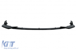 Front Bumper Spoiler Lip suitable for Toyota Corolla XII (2019-Up) Piano Black