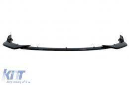 Front Bumper Spoiler Lip suitable for Toyota Corolla XII (2019-Up) Piano Black - FBSPTOCO