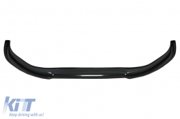 Front Bumper Spoiler Lip suitable for Toyota Yaris MK4 XP210 (2020-up) Piano Black-image-6092870