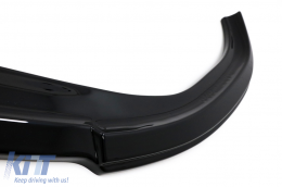 Front Bumper Spoiler Lip suitable for Toyota Yaris MK4 XP210 (2020-up) Piano Black-image-6092872