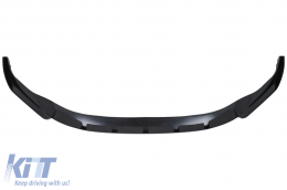 Front Bumper Spoiler Lip suitable for VW Tiguan II Mk2 R/ R Line Facelift (2020-2024) Black-image-6113688