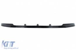 image-31-Front Bumper Spoiler Lip suitable for VW Transporter T6 (2015-up) Glossy Black Add-on
