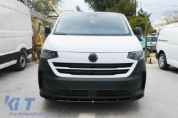 Front Bumper Spoiler Lip suitable for VW Transporter T7 (2024-up) V1-image-6113876
