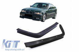 Front Bumper Spoiler Splitters Flaps suitable for BMW 3 Series E36 (1992-1998) M3 GT Design