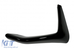 Front Bumper Spoiler Splitters Flaps suitable for BMW F80 M3 F82/F83 M4 (2014-2019) Piano Black-image-6084479