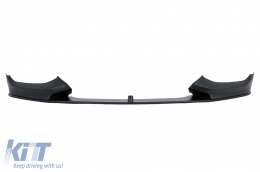 Front Bumper Spoiler suitable for BMW 1 Series F20 F21 (2011-2014) 2 Series F22 F23 (2014-up) Matte Black - FBSBMF20MB