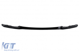 Front Bumper Spoiler suitable for BMW 3 Series F30 F31 (2011-2019) Piano Black - FBSBMF30PBSA