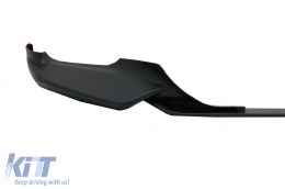 Front Bumper Spoiler suitable for BMW 5 Series G30 G31 Limousine Touring (2017-up) M5 Design Black-image-6076009