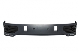 image-1-Front Bumper Spoiler suitable for VW Transporter Multivan Caravelle T5 T5.1 Facelift (2010-2015) Sportline Design LED DRL