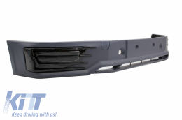 Front Bumper Spoiler with LED DRL Daytime Running Lights and Roof Spoiler suitable for VW Transporter T6 (2016-up) Sportline Design-image-6052799