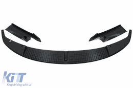 Front Bumper Spoiler with Rear Diffuser suitable for BMW 3 Series F30 F31 (2011-up) M Performance Design Brilliant Black Edition-image-6114065