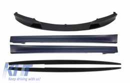 image-21-Front Bumper Spoiler with Side Skirts and Extensions suitable for BMW 3 Series F30 F31 Sedan Touring (2011-2018) M3 Design