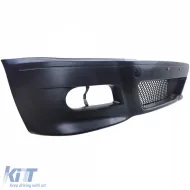 Front bumper sport + ABE + clear fog lights for BMW E46 coupe convertible-image-6328227
