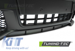 FRONT BUMPER SPORT BLACK fits AUDI A4 04-08-image-6267342